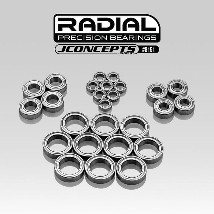 JCO8151 JConcepts Radial NMB Bearing Set-Fits Tekno (26)