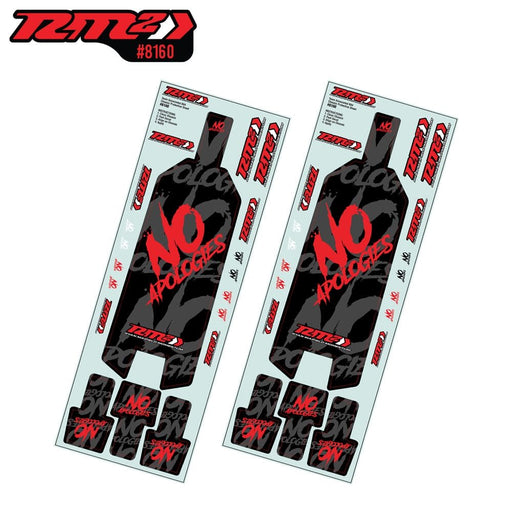 JCO8160 JConcepts RM2, No Apologies B84 pre-cut chassis protector, 2pc