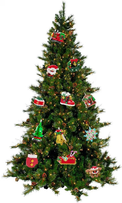 KCO01117-01128CB KOCO Christmas Ornament Collection Balls - counter-top display (