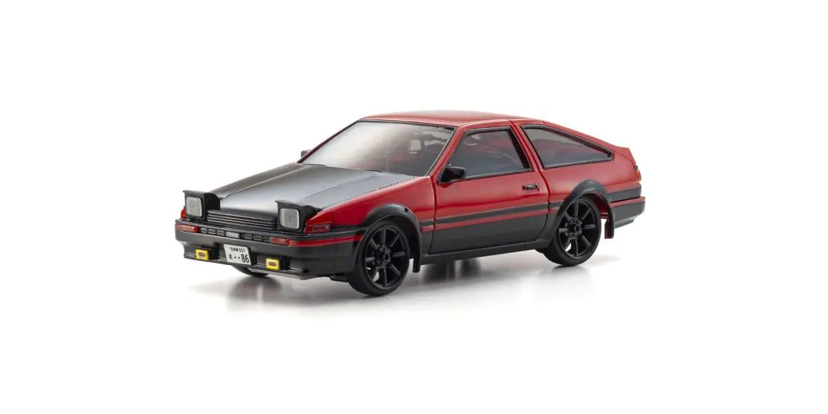 KYO66613 First Mini-Z Trueno AE86 Red RC Car