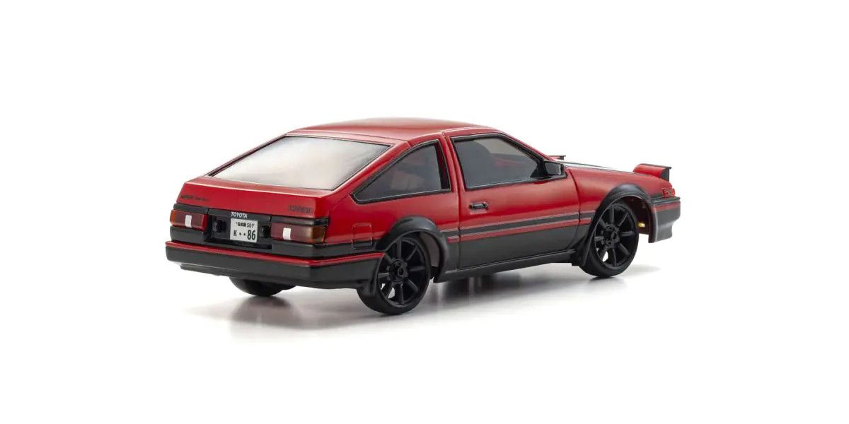 KYO66613 First Mini-Z Trueno AE86 Red RC Car