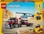 LEG31146 LEGO Creator Flatbed Truck with Helicopter 270pcs