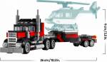 LEG31146 LEGO Creator Flatbed Truck with Helicopter 270pcs