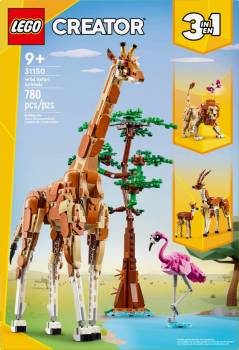 LEG31150 LEGO Creator Wild Safari Animals Set 780pcs