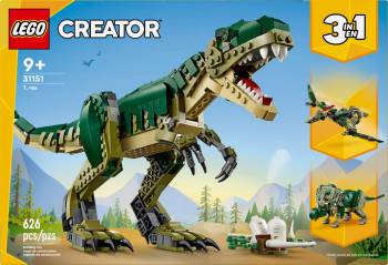 LEG31151 LEGO Creator 3in1 T-Rex Dinosaur 626pcs
