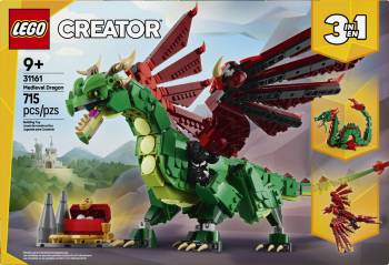LEG31161  LEGO Creator 3in1 Medieval Dragon Creature 715pcs