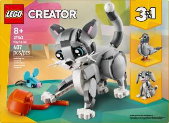 LEG31163 LEGO Creator 3in1 Playful Cat Pet 407pcs