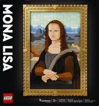 LEG31213 LEGO Art Mona Lisa Painting, Leonardo da Vinci Artwork 1503pcs