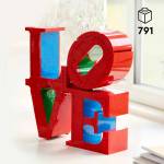 LEG31214 LEGO Art LOVE Building Set for Adults, for Couples 791pcs