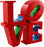 LEG31214 LEGO Art LOVE Building Set for Adults, for Couples 791pcs
