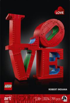 LEG31214 LEGO Art LOVE Building Set for Adults, for Couples 791pcs