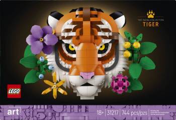 LEG31217 LEGO Art The Fauna Collection - Tiger, New Home 744pcs