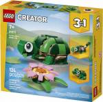 LEG31377 LEGO Creator 3in1 Turtle w/Water Lily 124pcs
