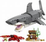 LEG31381 LEGO Creator Fierce Shark with a Treasure Chest 379pcs