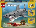 LEG31381 LEGO Creator Fierce Shark with a Treasure Chest 379pcs