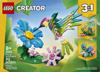 LEG31384 LEGO Creator Wild Animals: Colorful Hummingbird 312pcs
