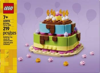 LEG40815 LEGO Iconic Birthday Party Cake 219pcs