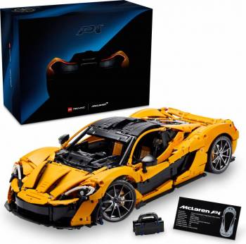 LEG42172 LEGO Technic McLaren P1 Hypercar Set for Adults 3893pcs