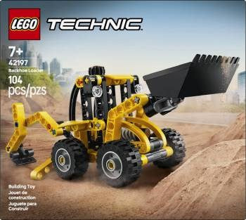 LEG42197 LEGO Technic Backhoe Loader Construction Buildable 104pcs