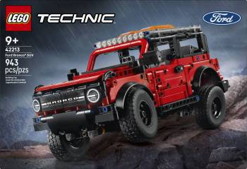 LEG42213 LEGO Technic Ford Bronco SUV Model Car Kit, STEM 943pcs