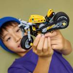 LEG42225 LEGO Technic Yellow Motorcycle 151pcs