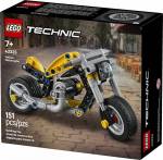 LEG42225 LEGO Technic Yellow Motorcycle 151pcs