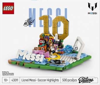 LEG43011 LEGO Editions Lionel Messi – Soccer Highlights 500pcs