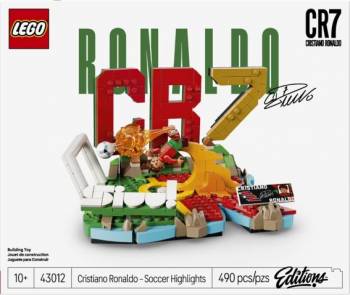 LEG43012 LEGO Editions Cristiano Ronaldo – Soccer Highlights 490pcs