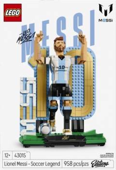 LEG43015 LEGO Editions Lionel Messi – Soccer Legend 958pcs
