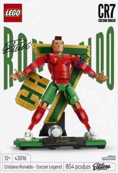 LEG43016 LEGO Editions Cristiano Ronaldo – Soccer Legend 854pcs