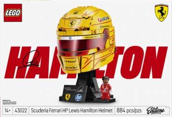 LEG43022 LEGO Editions Scuderia Ferrari HP Lewis Hamilton Helmet 884pcs