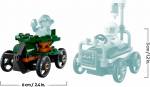 LEG60459 LEGO City Airplane vs Hospital Bed Race Car 70pcs