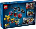 LEG60462 LEGO City Helicopter, Fire Truck & Submarine 874pcs