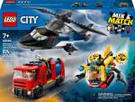 LEG60462 LEGO City Helicopter, Fire Truck & Submarine 874pcs