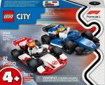 LEG60464 LEGO City F1 Williams Racing & Haas F1 Race 92pcs
