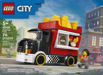 LEG60488 LEGO City Great Vehicles Fries Food Truck 216pcs