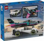 LEG60489 LEGO City Great Vehicles Jet vs Car