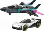 LEG60489 LEGO City Great Vehicles Jet vs Car