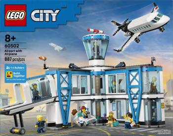 LEG60502 LEGO City Airport with Airplane 887pcs