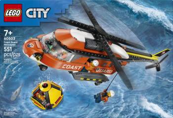 LEG60503 LEGO City Coast Guard Helicopter 551pcs