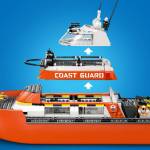 LEG60504 LEGO City Coast Guard Rescue Boat & Helicopter 742pcs