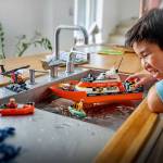 LEG60504 LEGO City Coast Guard Rescue Boat & Helicopter 742pcs