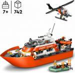 LEG60504 LEGO City Coast Guard Rescue Boat & Helicopter 742pcs