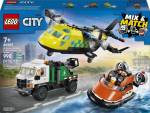 LEG60505 LEGO City Airplane, Service Truck & Hovercraft 990pcs