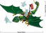 LEG71829LEGO NINJAGO Lloyd's Green Forest Dragon Building 128pcs