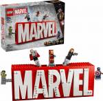 LEG76313 LEGO Super Heroes Marvel: MARVEL Logo & Minifigures 931pcs