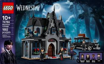 LEG76786 LEGO Wednesday Morticia's Cottage Halloween Merch 1002pcs
