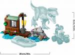 LEG76975 LEGO Jurassic World T-Rex River Escape Dinosaur Figure 199pcs