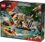 LEG76975 LEGO Jurassic World T-Rex River Escape Dinosaur Figure 199pcs