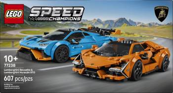 LEG77238 LEGO Speed Champions Lamborghini Revuelto & Huracán STO 607pcs